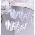 Aurora Powder Customize Logo Moon Light Powder in the Sky White Mirror Effect Nail Pigment Aurora