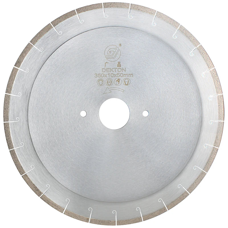 High-quality 14-inch 350 Mm J-tooth Saw Blades Continuous Edge Dekton Diamond Blades for Cutting Ceramics