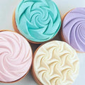 D5056 Spiral Pattern Dessert Mousse Fondant Cake Chocolates Sugar Cake Pudding Baking Pastries Resin Mold Silicone 3D Mould
