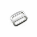 Luggage Hardware Aviation Aluminum Glide Belt Buckle Alloy Slider Buckle for Backpack Adjuster Shoulder Strap Buckles