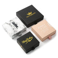 Wholesale Printing Kraft Paper Lipstick Packaging Box Girls Jewelry Storage Box Velvet Jewelry Box