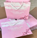 Free Sample Wholesale Custom Printed Logo Luxury Gift Paper Bag Retail Boutique Shopping Paper Bags With Your Own Logo
