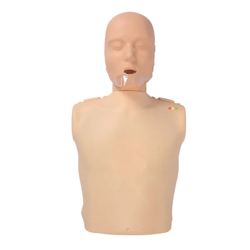 Medical Science Half Body CPR Training Manikin with LED Light