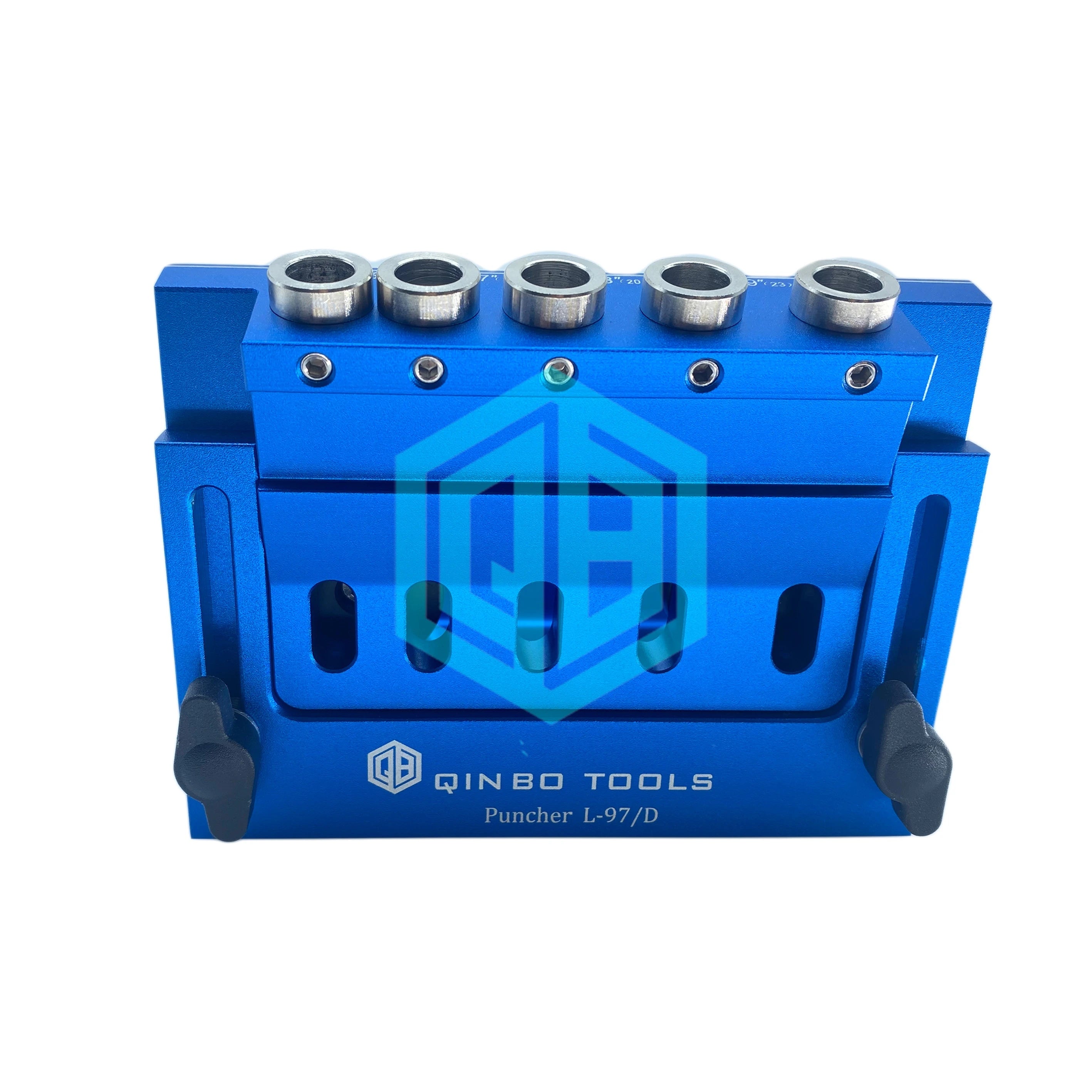 Upgrade 5 Holes Design Aluminum Drill Hole Template with Adjustable Oblique Jig