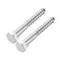 M5 M6 M8 M10 M12 DIN 571 A2 Stainless Steel 304 Lag Bolts Screws Wood Hex Head Coach Screw
