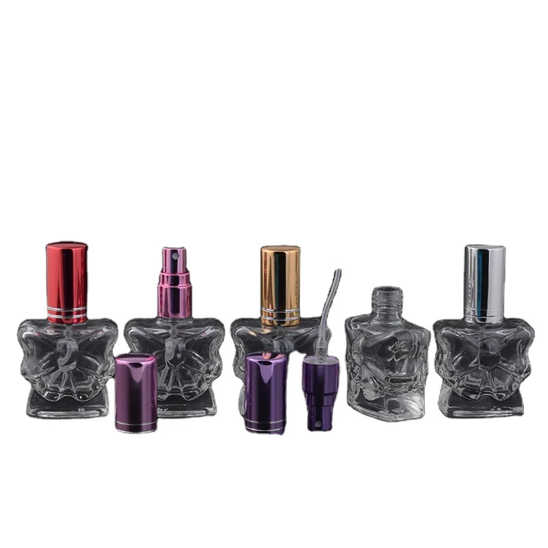 14ML Bowknot Shape Portable Perfume Spray Bottle Colors Glass Perfume Bottles Empty Glass Perfume Bottles