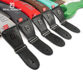 Real Mission Amanda Cotton High Density Waterproof PU Leather Material Electric Bass Guitar Ukulele Straps