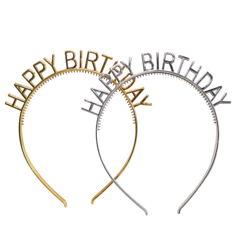 Senior Teeth Hair Bands Gift Headbands Cute Waterproof Plastic Gold Silver Party Hair Accessories Hot Selling