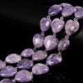 20mm Natural Lepidolite Red Jasper Aventurine Clear Quartz Stone Heart Shape Gemstone Beads for Jewelry Making Pendant Bracelet