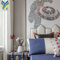 Cartoon Character 3D Mural Wallpaper for Kids Room Modern Design Home Decorative Bedroom Wallpaper Waterproof Anti-Static