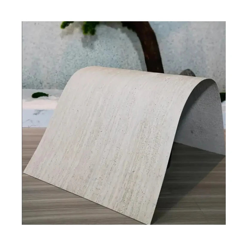 Customized Travertine Soft Stone MCM Flexible Stone Wall Decorate Cladding Soft Tile for High-grade Decorative Mater Soft Tile