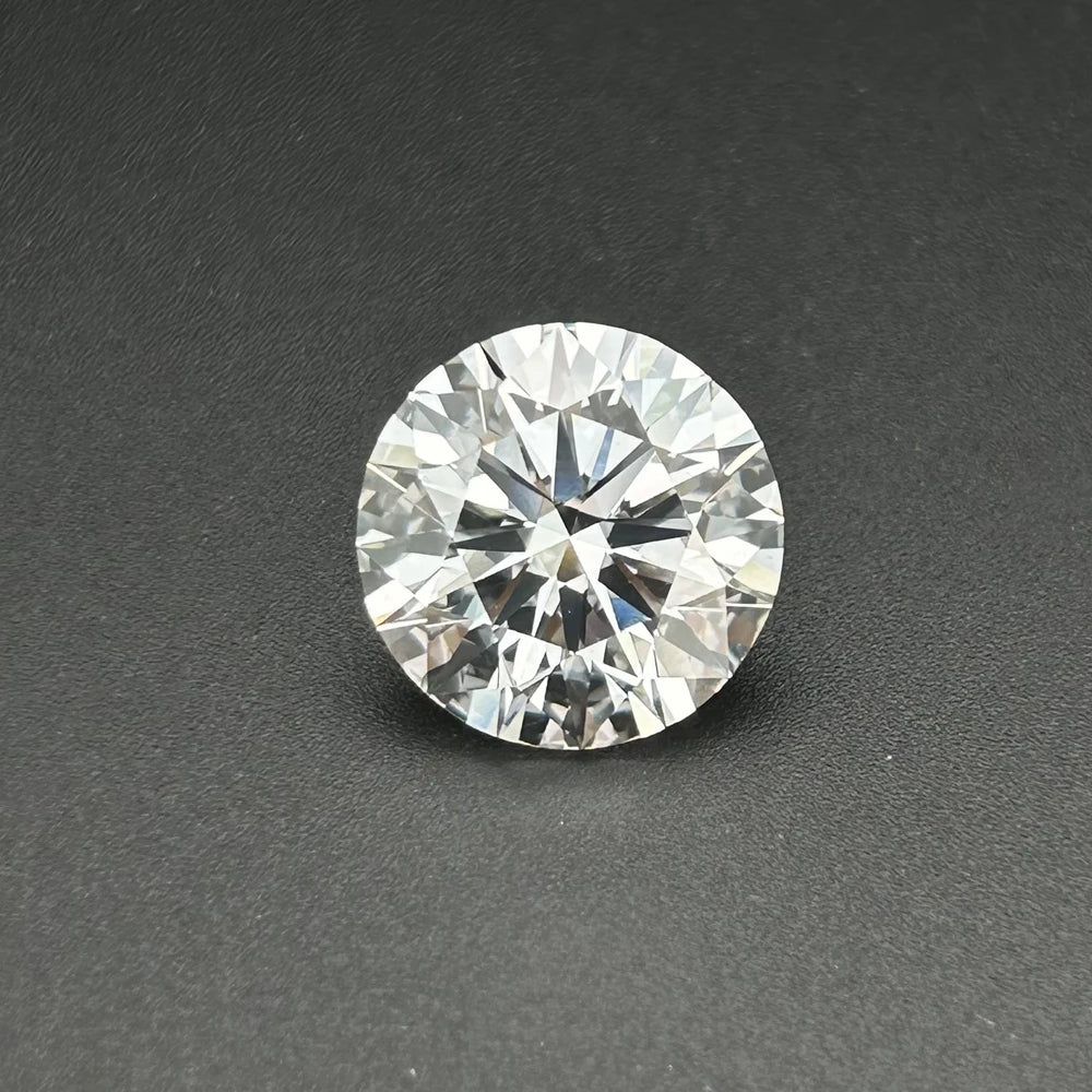 HQ GEMS Excellent Cut D VS1 1 Carat Synthetic Lab CVD Diamond Engagement Ring