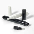 Custom Unique Black Cosmetic Packaging Lip Gloss Container Lipgloss Tubes 2Ml Cosmetic Twist Pens With Brush Tip