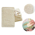 Biodegradable Compostable Eco-Friendly All-Purpose Household Natural Loofah Kitchen Dishwashing Sponges Pad Utensils Scrubber
