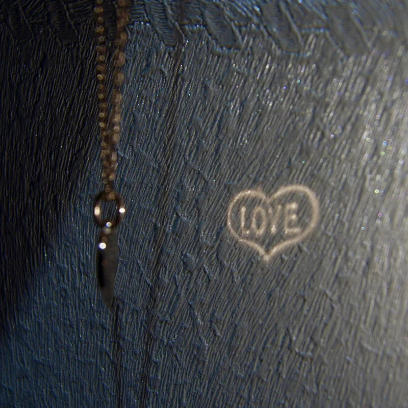 New DIY Jewelry Christmas Gift I Love You Projection Necklace Micro Engraving Light Projection Love Pendant Necklace for Lover