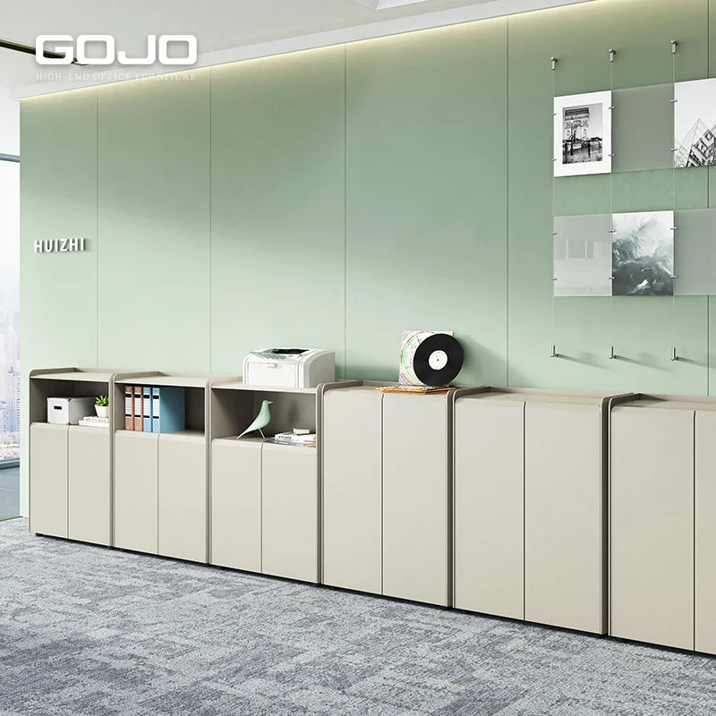 E0 Grade High-density Plank Modern Practical Office Wood Room Storage File Cabinet