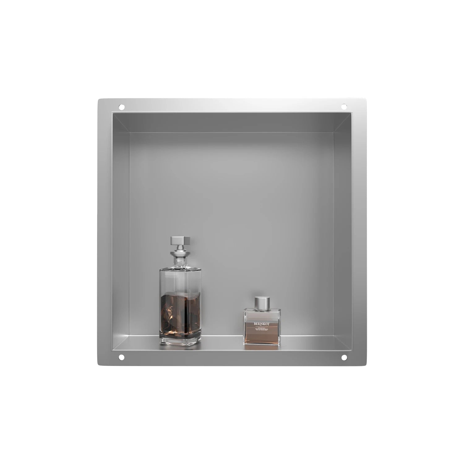Easy Installation Modern Matte Black Wall Mount Shower Niche 304/316 Stainless Steel 12x12" Bathroom Lifetime Warranty OEM