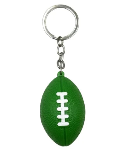 Promotion 3D Plastic Rugby Football Key Chain Rugby Keyrings Keychain Sports