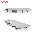WOQI New Long Lightweight Folding Compact Portable Outdoor Camping Cot for Backpacking Hiking Travel