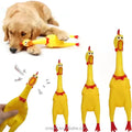 Screaming Chicken Pet Toy Thickened Sound Soft Dog Bite Screaming Strange Chicken Dog Toy