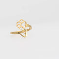 Heart Ring Anillos De Acero Inoxidable Dog Paw Rings Bijoux Accessories Minimalist Ring Joyas Acero Quirurgico En China