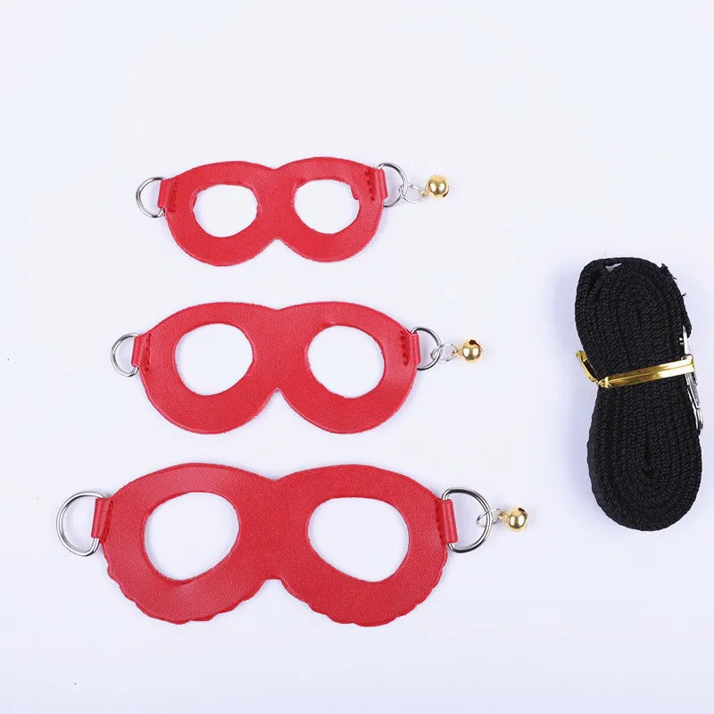 Wholesale Small Animal Sugar Glider Lizard Outside Accessories Harness Vest Leash