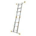 Aluminum Folding Telescopic Ladder Modern Design Portable Sturdy for Apartment Use