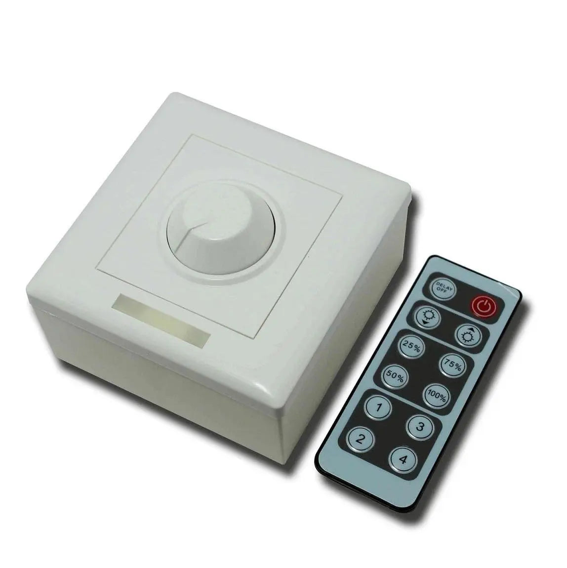 High Quality 11-Key IR LED Dimmers Controller PWM/Wire Remote Control Single Color Strip Delay Spotlight Brightness DC12-24V 16A