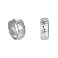 Luxury 925 Sterling Silver Hoops Set Wide Thick Designer Earrings Popular Brands Fine Jewelry for Women Wholesale