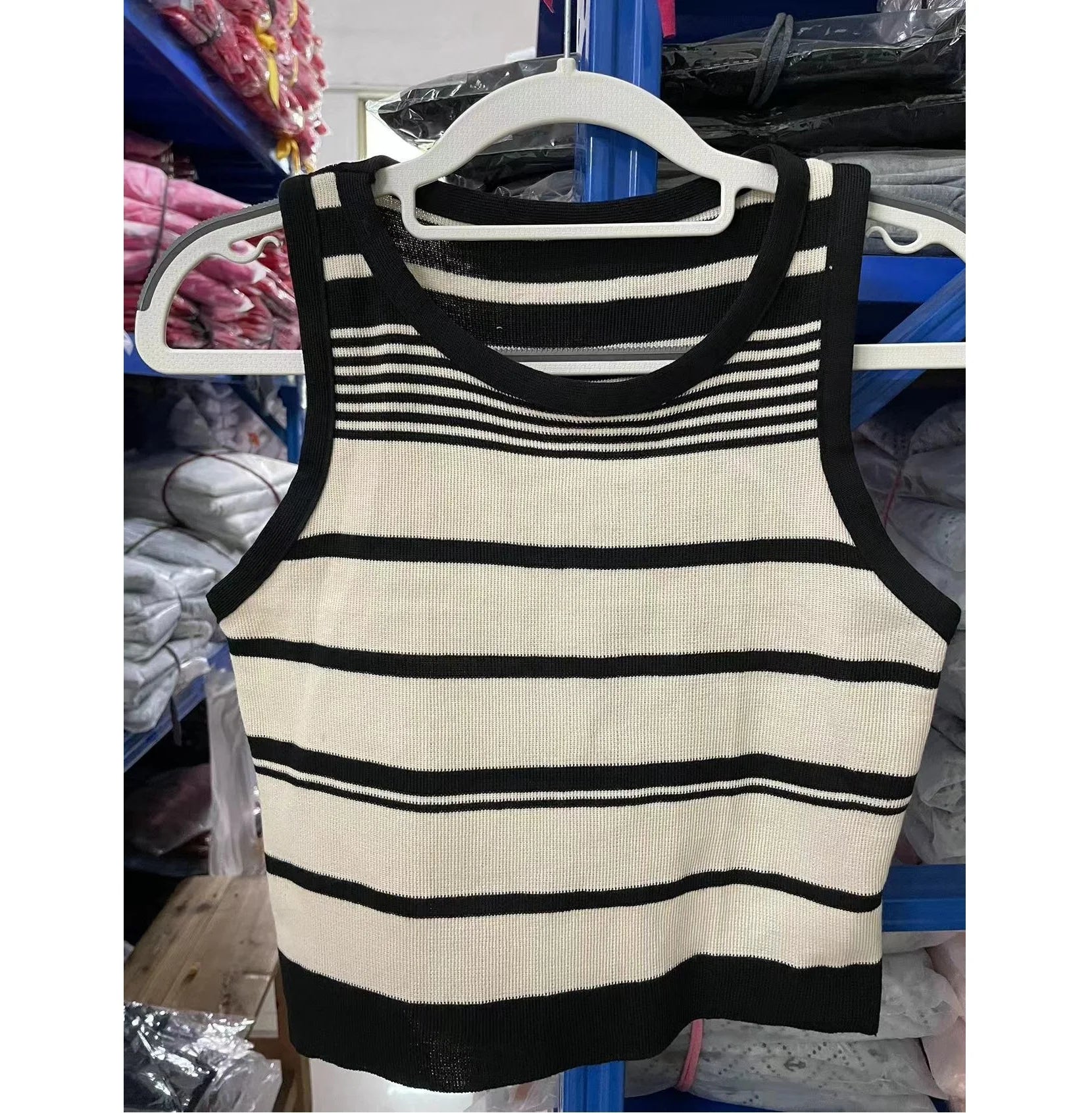 Fashion White Bottoming Camisole Tank Tops Women Summer Sleeveless Tops Vest