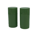 30g 50g 75g Plastic Round Deodorant Container Plastic Refillable Deodorant Bottle