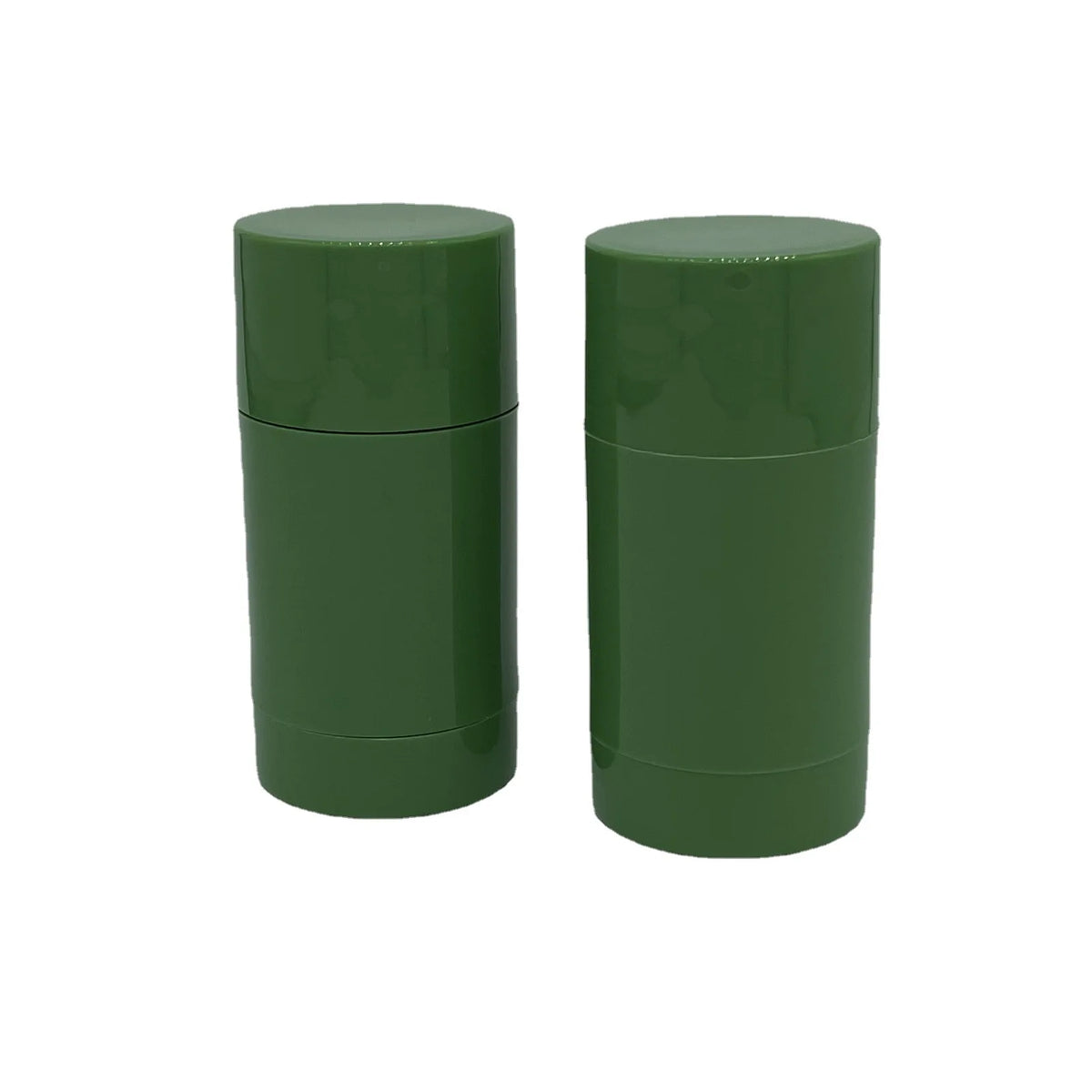 30g 50g 75g Plastic Round Deodorant Container Plastic Refillable Deodorant Bottle