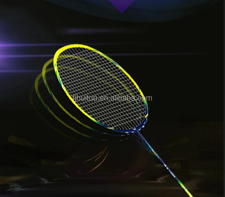 Top Trader's Choice HEADPLUS Defensive Type Moderate Hardness Badminton Rackets Full Carbon PU Grip Material Factory Direct Best