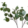 N-0069 Wedding Bouquet Vase Centerpiece Decor Eucalyptus Artificial Leaves Branches Stem with Seeds