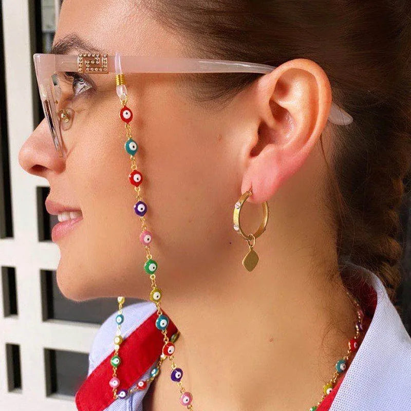 Bohemian Sunglasses Holder Jewelry Accessories Colorful Beads Chains for Glasses MegaBDM