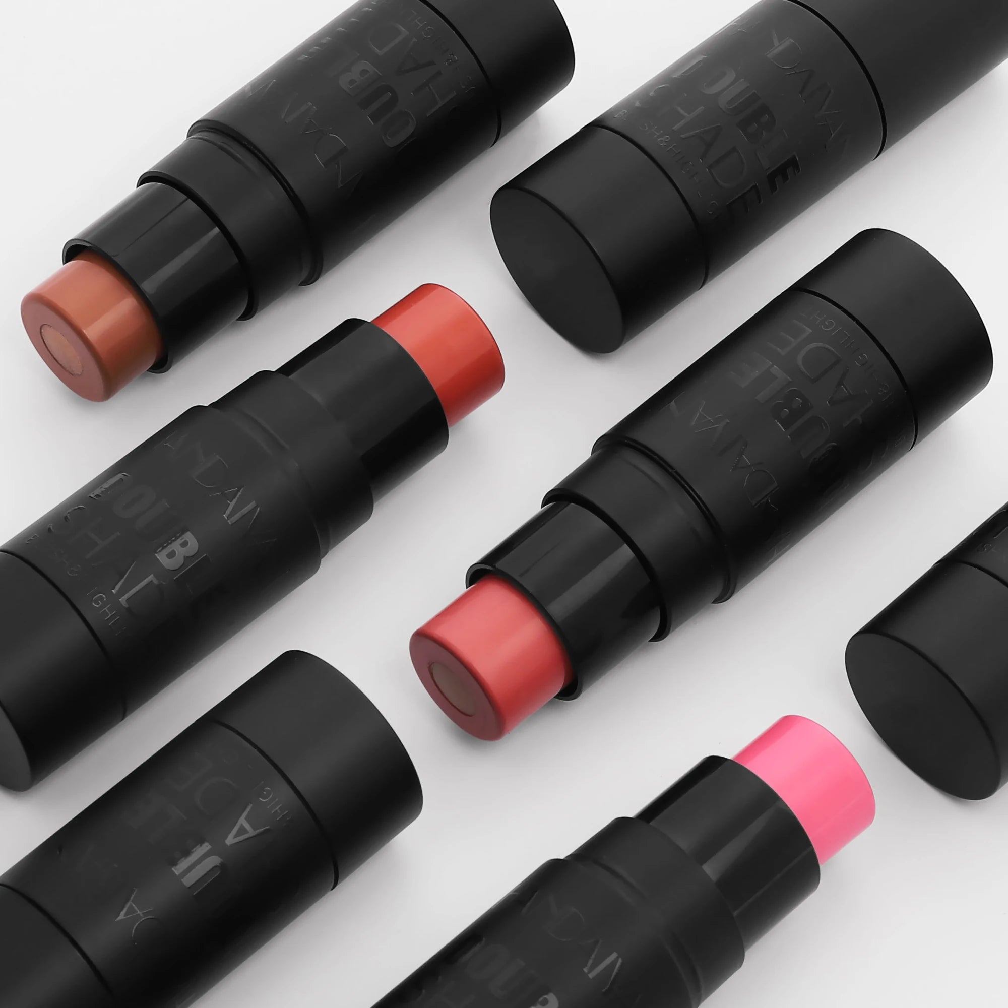 Custom Wholesale 6 Colors Shimmer Highlighter Blush Glow Core Contour Stick Face Eyes Cosmetic Makeup