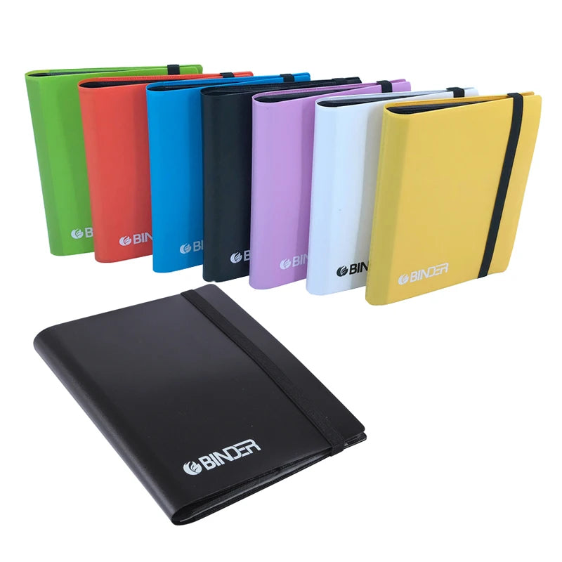 Mini Collecting Folder PP Plastic 9-Pocket Trading Card Binder and Photo Album Binders