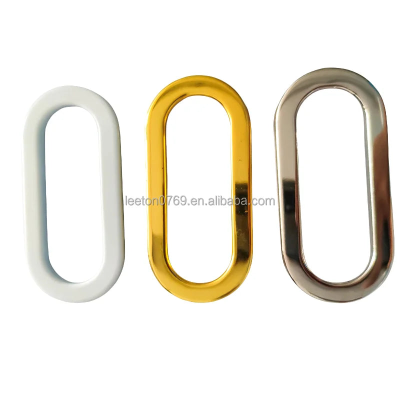 Factory Supply Bag Accessories Metal Oval Shaped Lady Bag Handle
