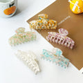 New Color Plastic 9.5cm Shark Hair Claw Clip Fashion Acrylic Large Big Hair Clip Claw for Women