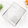 Carbon Steel Chrome Plating Rectangle Adjustable BBQ Grill Rack Extendable Oven Baking Tray Rack