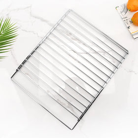 Carbon Steel Chrome Plating Rectangle Adjustable BBQ Grill Rack Extendable Oven Baking Tray Rack