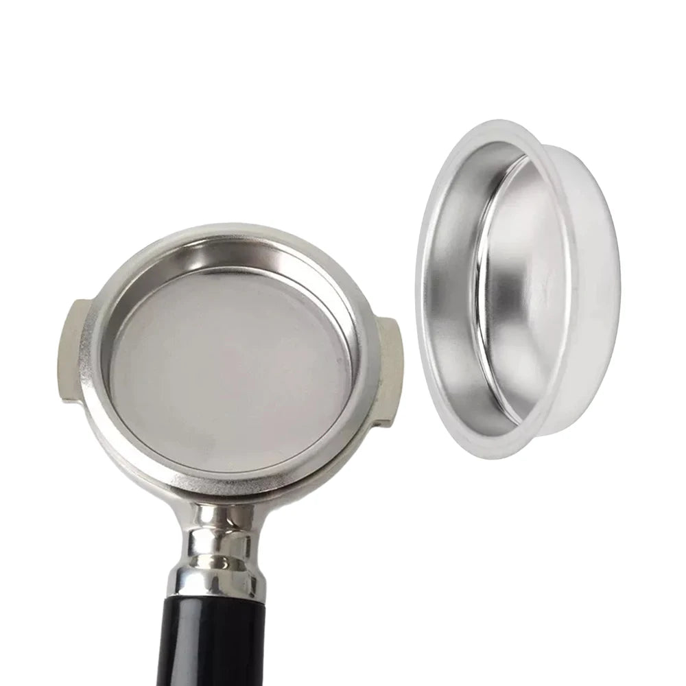1PCS Wholesale Price 58mm Stainless Steel Espresso Coffee Filter Espresso Filter Basket Blind Filter Bowl