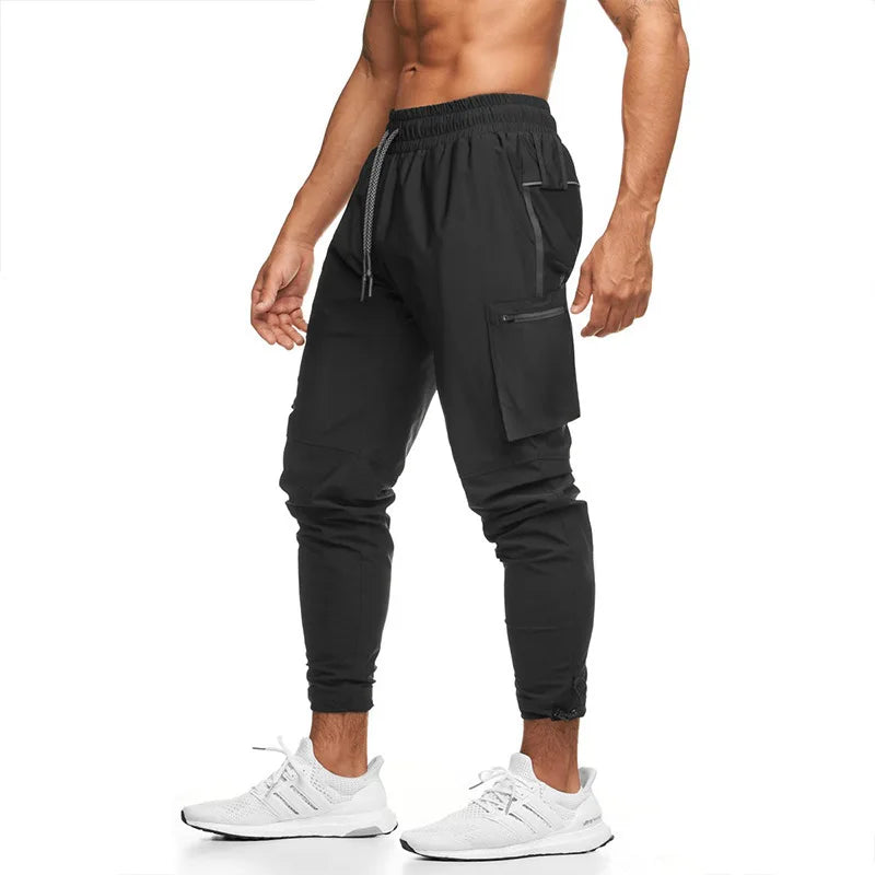 2025 Hip-hop High Street Trousers Wholesale Men 6 Pocket Baggy Cargo Pants for Men