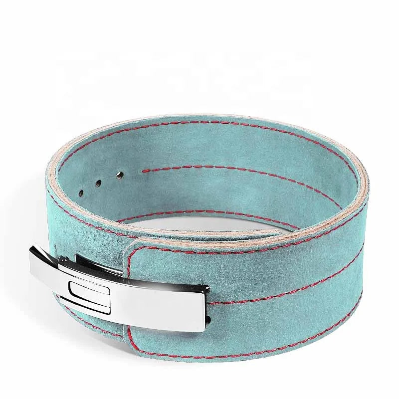 Hot Sale 10 mm Best Weight Lifting Powerlifting Leather Training Body Building Fitness Gym Lever Belt