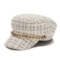 Winter Hats Y2K Ladies Womens Girls Beret Caps for Women Baker Boy Peaked Cap Berets Hat MegaBDM