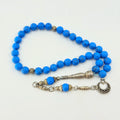 Muslim Prayer Beads Tisbiha 8mm 33pcs Pilgrimage Misbaha Arabic Bracelet Imam Kaaba Islamic Rosary