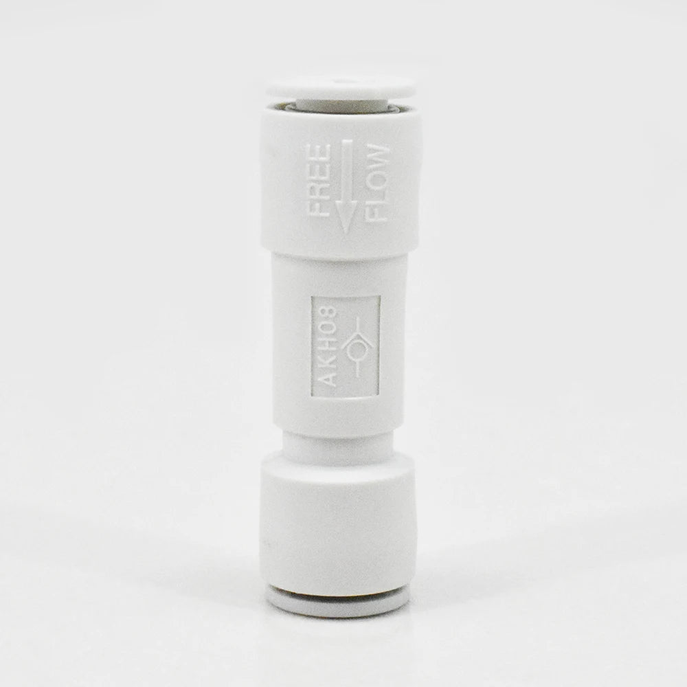 AKH 4mm 6mm 8mm 10mm 12mm Mini Small Pneumatic One-way Non Return Push in Plastic Air Spring Check Valves