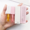 Manufacturers Makeup Moisturising Hydrating Vegan Lip Glow Tinted Gloss Balm Private Label Organic Fruity Color Changing Lip Oil