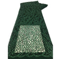 Small Sequins Embroidery Lace Fabric Bridal Material Sequined Net Lace Fabric for Wedding Dress