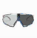 New Arrival Outdoor Cycling Glasses Personality Photochromic Large Frame Sports Polarized Sunglasses with Silicone Nose Pad